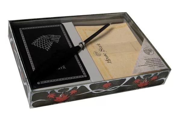Game of Thrones: House Stark: Desktop Stationery Set With Pen
