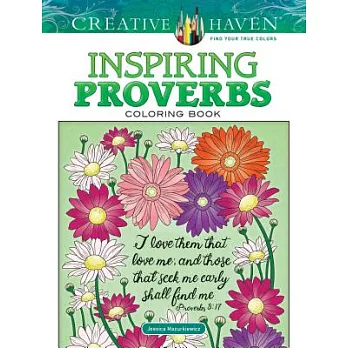 Inspiring Proverbs Coloring Book