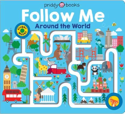 Maze Book: Follow Me Around the World