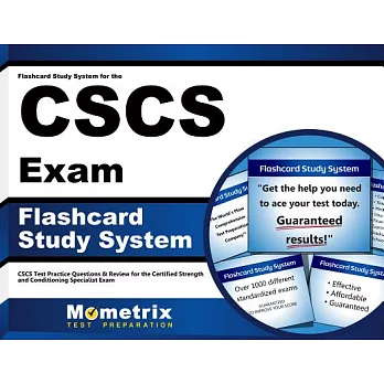 Flashcard Study System for the Cscs Exam: Cscs Test Practice Questions & Review for the Certified Strength and Conditioning Spec