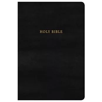 Holy Bible: King James Version Super Giant Print Reference Bible, Classic Black Leathertouch, Classic Edition
