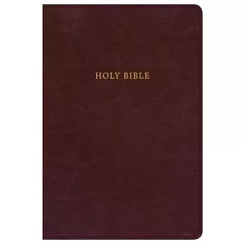 Holy Bible: King James Version Super Giant Print Reference Bible, Classic Burgundy Leathertouch