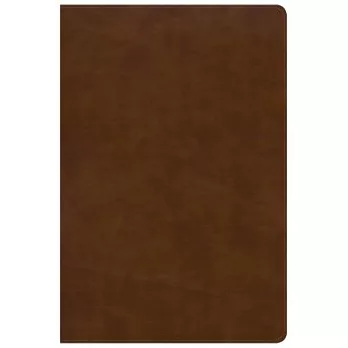 The Holy Bible: New King James Version, Large Print Ultrathin Reference Bible, British Tan LeatherTouch