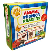 動物字母拼讀本有聲套書 (24 Books+CD)
