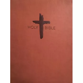 Holy Bible: KJV Sword Study, Chestnut Cross Motif, Giant Print Value Edition