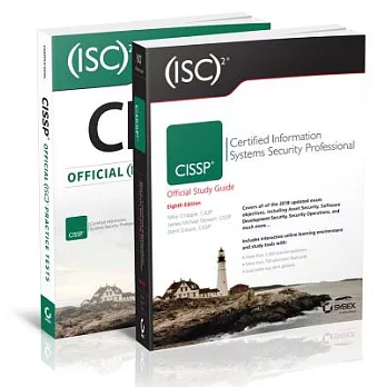 ISC2 CISSP Certified Information Systems Security Professional Official Study Guide 8th Ed. + ISC2 CISSP Certified Information Systems Security Professional  Official Practice Tests Kit