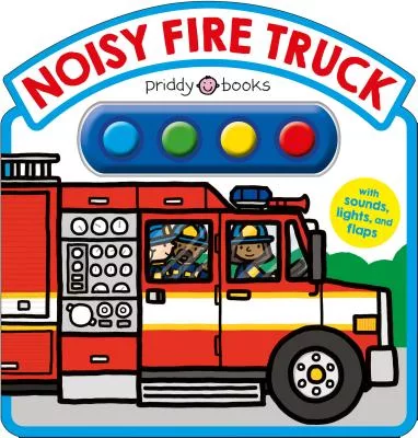 救援交通工具音效硬頁翻翻書Noisy Fire Truck Sound Book