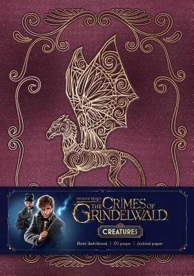 《怪獸與牠們的產地》創作素描本／筆記本（B5） Fantastic Beasts: The Crimes of Grindelwald: Magical Creatures Hardcover Blank Sketchbook