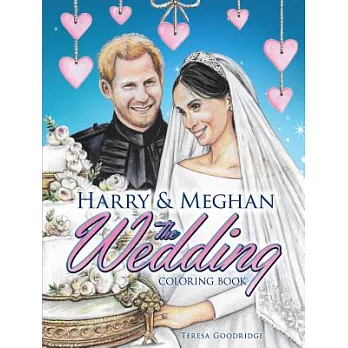 Harry & Meghan the Wedding Coloring Book