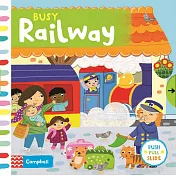 忙碌鐵道  硬頁遊戲書Busy Railway