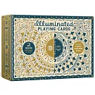 Illuminated Playing Cards: 2 Decks for Games & Tarot