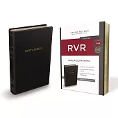 RVR Santa Biblia/ Holy Bible: Reina Valera Revisada, Ultrafina, Negra, Contemporánea, Leathersoft, Red Letter