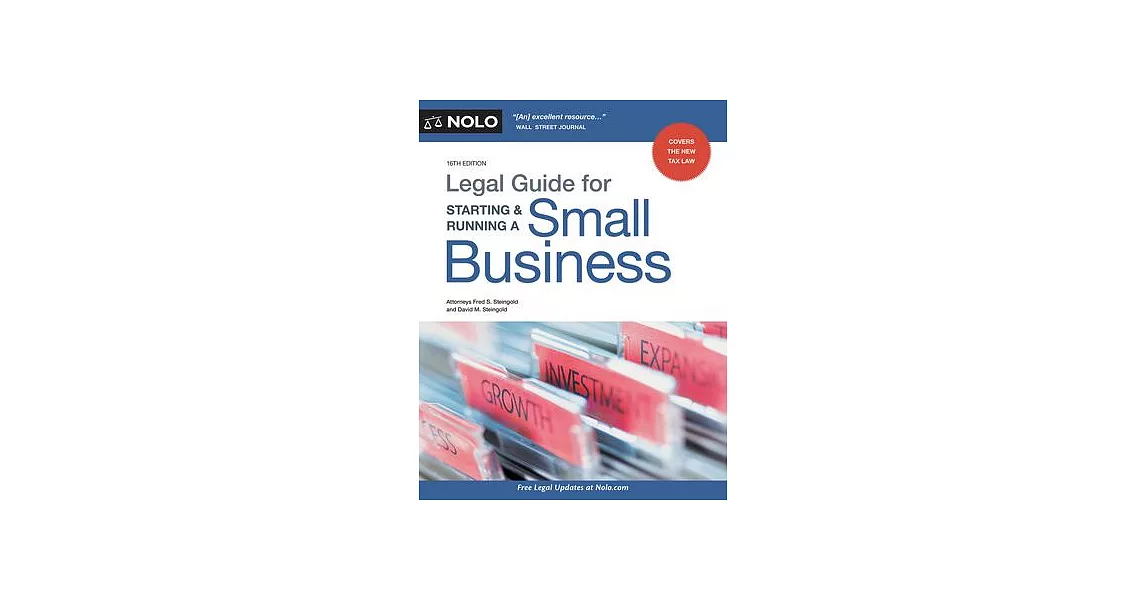 Legal Guide for Starting & Running a Small Business | 拾書所