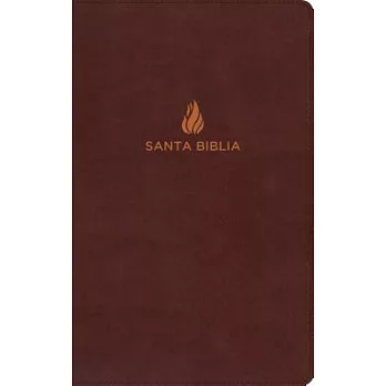 Santa Biblia / Holy Bible: RVR 1960, Ultrafina marrón piel fabricada con índice / KJV, Ultrafine, Brown Bonded leather