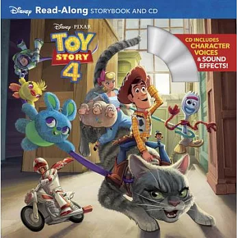 玩具總動員Toy Story 4故事讀本+ CD