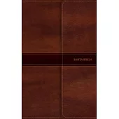Santa Biblia / Holy Bible: RVR 1960 Biblia Ultrafina, marrón símil piel con índice y solapa con imán / KJV Ultrafine Bible, brow