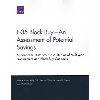 F-35 Block Buy, An Assessment of Potential Savings: Appendix B, Historical Case Studies of Multiyear Procurement and Block Buy C