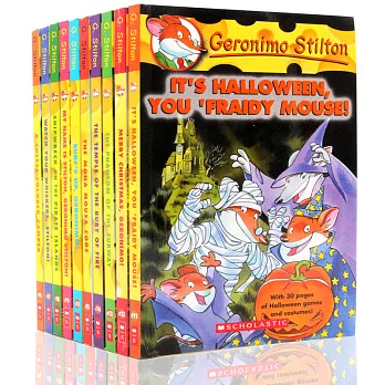 Geronimo Stilton 10th Anniversary 10 Books Bundled Set: #11-#20（十本合售）