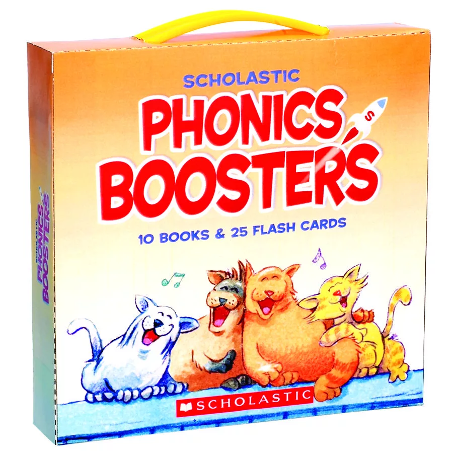 Phonics Boosters Readers（10本書+字卡+CD）