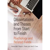 Dissertations and Theses from Start to Finish: Psychology and Related Fields