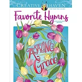 Creative Haven Favorite Hymns Coloring Book