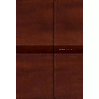 Santa Biblia / Holy Bible: Reina Valera 1960 Biblia, Marrón, Símil Piel Con Cierre / Brown Imitation Leather