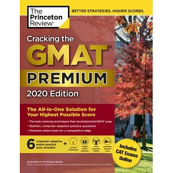 The Princeton Review Cracking the GMAT 2020: The All-in-One Solution for Your Highest Possible Score
