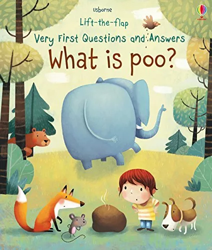 Q&A知識翻翻書：大便是什麼？（2歲以上）Lift-The-Flap Very First Questions And Answers: What Is Poo?
