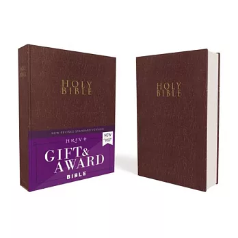 Holy Bible: New Revised Standard Version, Burgundy, Leather-Look, Gift and Award