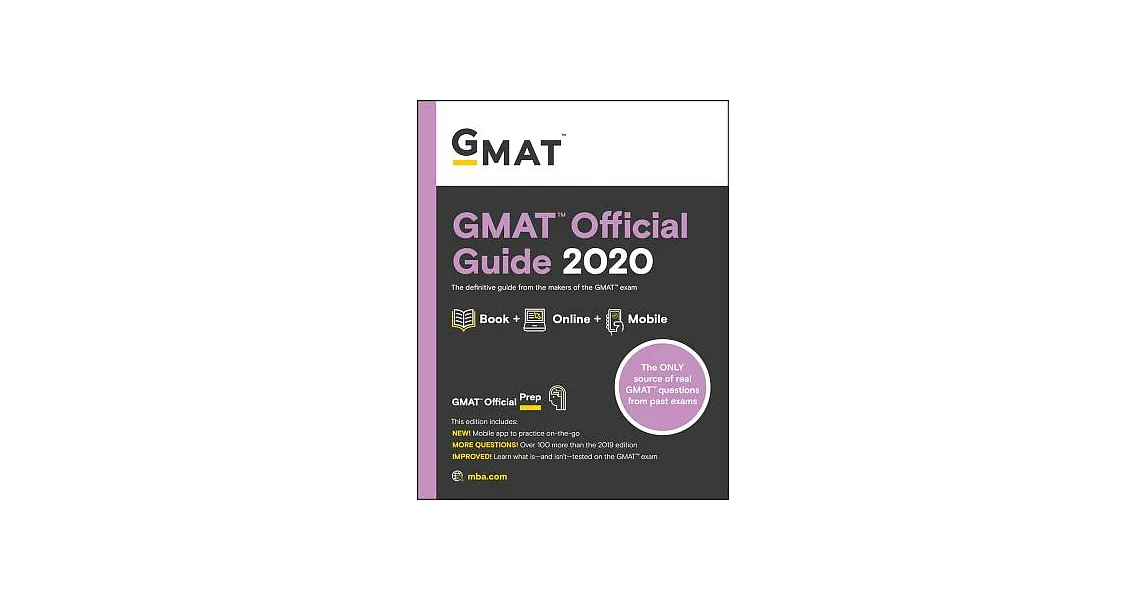 GMAT Official Guide 2020 | 拾書所