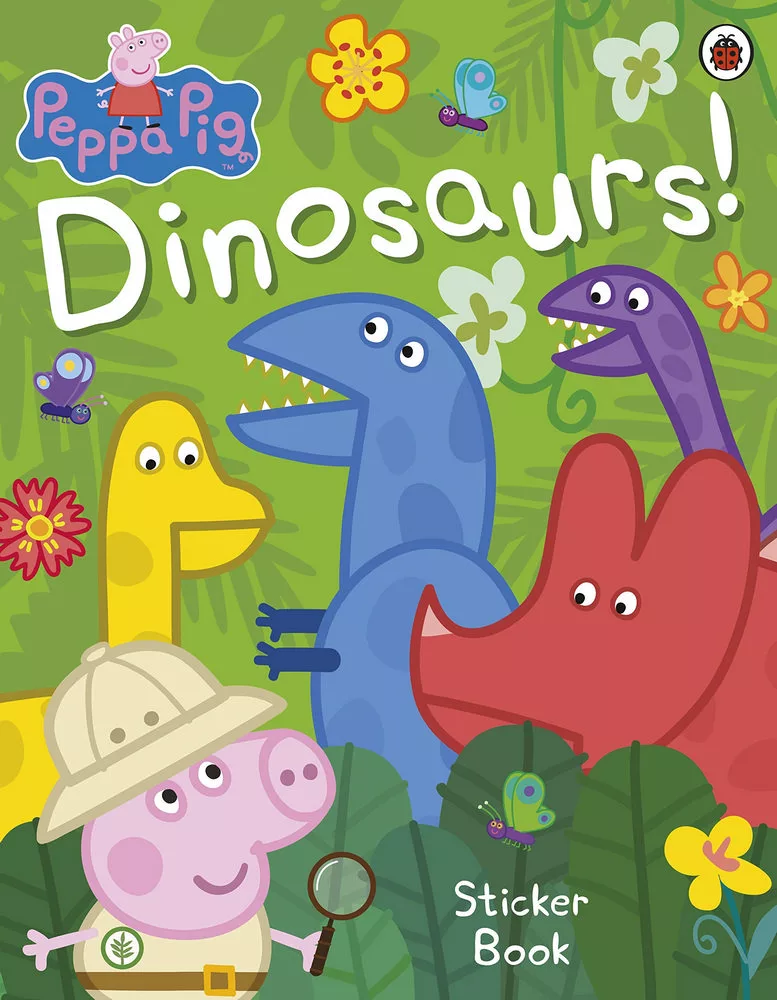粉紅豬小妹：恐龍世界貼紙書 Peppa Pig: Dinosaurs! Sticker Book