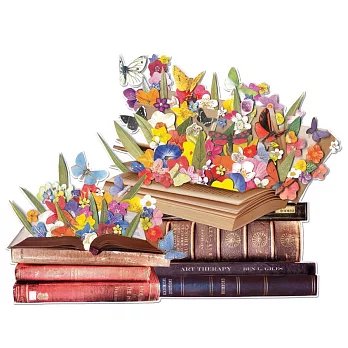 Blooming Books: 750 Piece Shaped Puzzle