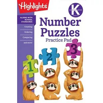Kindergarten Number Puzzles