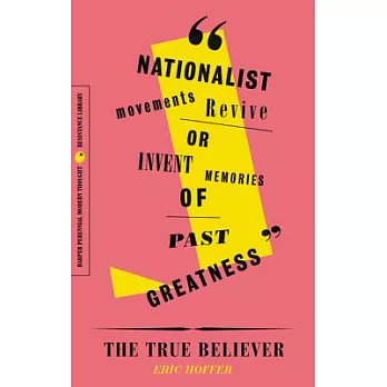 The true believer : thoughts on the nature of mass movements /
