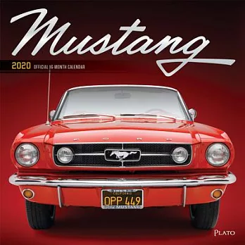 Mustang 2020 Calendar: Foil Stamped Cover