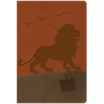 The Big Picture Interactive Bible: New King James Version, Lion, LeatherTouch