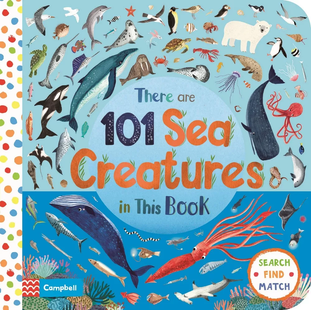 There Are 101 Sea Creatures In This Book