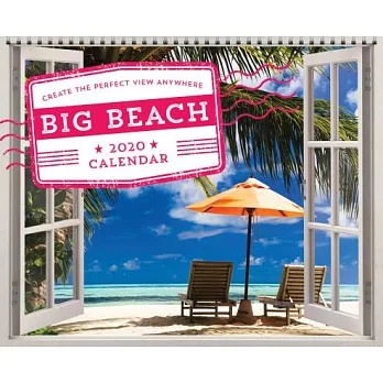 The Big Beach Poster 2020 Calendar: Create the Perfect View Anywhere