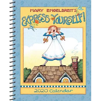 Mary Engelbreit Monthly/Weekly Planner 2020 Calendar: Express Yourself