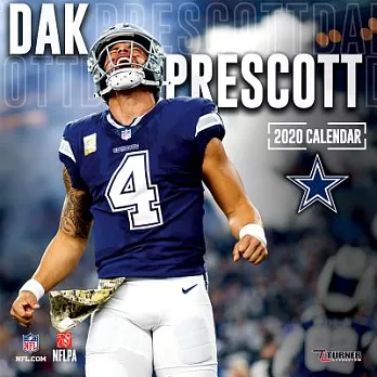 Dallas Cowboys Dak Prescott 2020 Calendar
