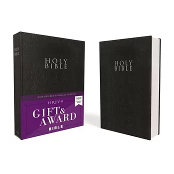 Holy Bible: New Revised Standard Bible, Black, Leather-Look: Gift & Award Bible