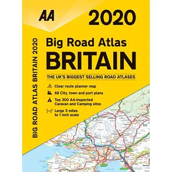 Big Road Atlas Britain 2020