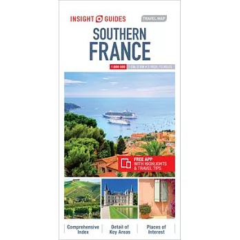 Insight Travel Map Southern France