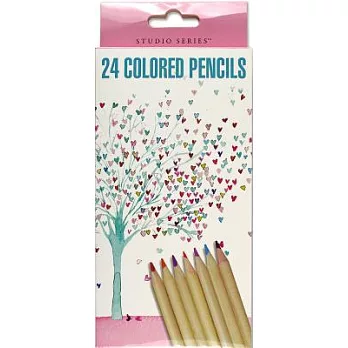 Studio Series 24 Colored Pencil: Tree of Hearts