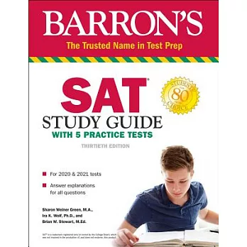 Sat Study Guide With 5 Practice Tests