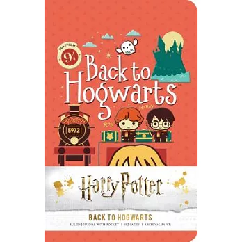 Harry Potter: Back to Hogwarts Ruled Pocket Journal
