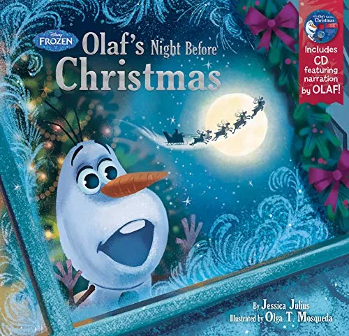 Olaf’s Night Before Christmas Book & CD