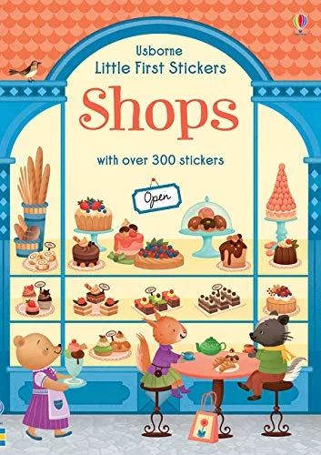 第一本小小貼紙書（商店篇）Little First Stickers Shops