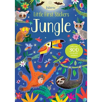 第一本小小貼紙書（叢林篇）Little First Stickers Jungle