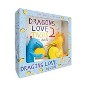 Dragons Love Tacos 2 Book and Toy Set [With Toy]